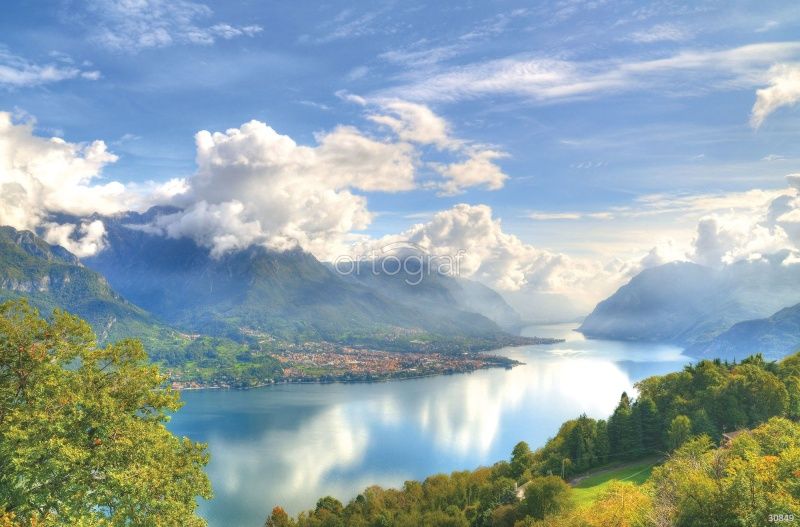 Фреска Озеро Камо Art.30849