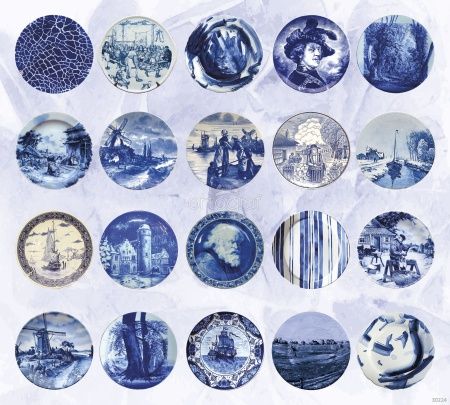 Старинные тарелки Art.30224