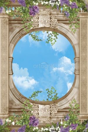 Овальный потолок Art.30460