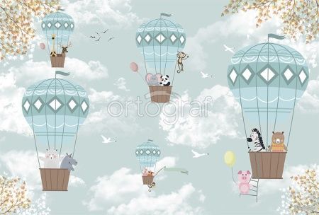 На воздушных шариках Art.33685