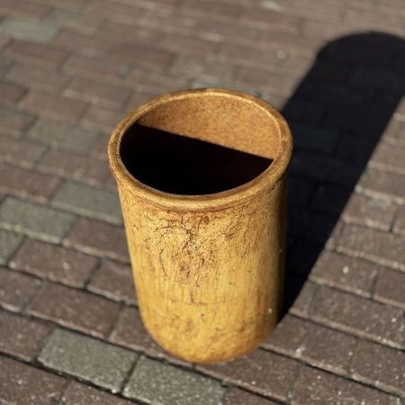 Горшок красный одинарный
