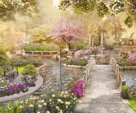 Фреска Пейзажи Арки, лестницы арт. a_951