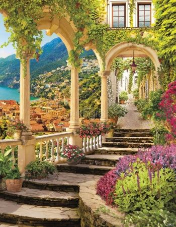 Фреска Примоский городок Art.33427