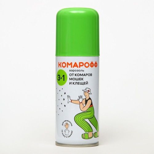 Аэрозоль Комарофф 3 в 1 100 мл