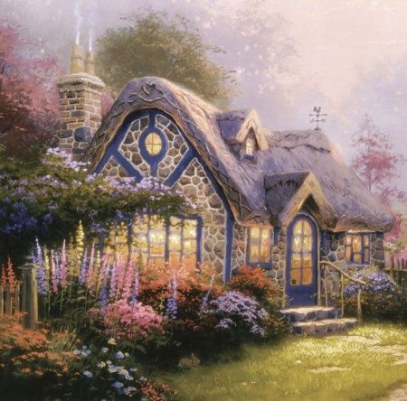 Фреска Сказочный домик