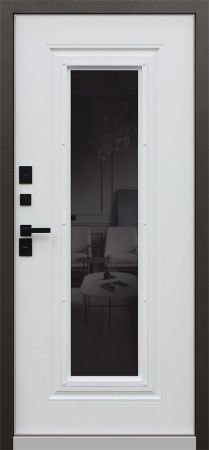 Стальная дверь «Тундра» с окном АСД