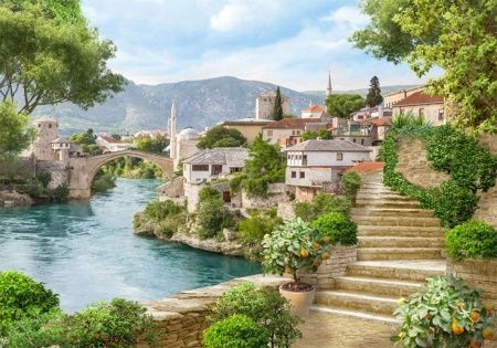 Фреска Современный Графический Дизайн 44187