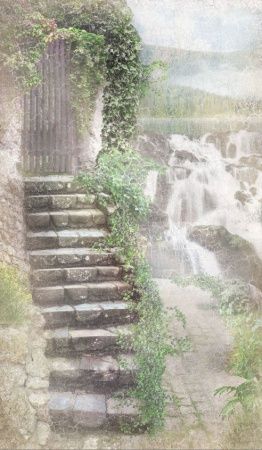 Фреска Пейзажи Арки, лестницы арт. a_324