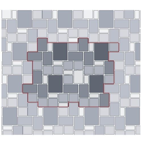 Тротуарная плитка STEINGOT Бавария Caramello Верхний прокрас 60 мм