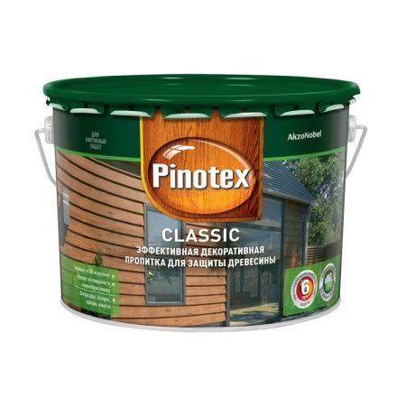 Пропитка Pinotex Classic (тик), 9 л