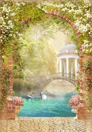 Фреска Современный Графический Дизайн 4916