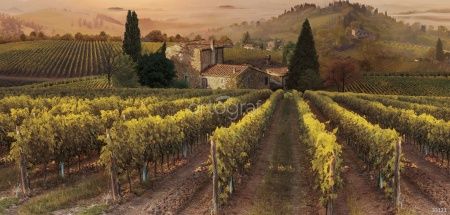 Фреска Итальянский пейзаж Art.33121