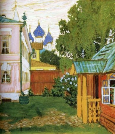 Фреска Российский дворик