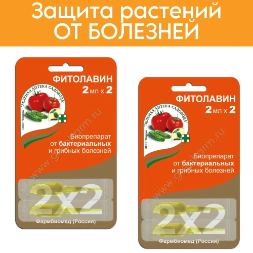 ФИТОЛАВИН пластик 2х2 мл,