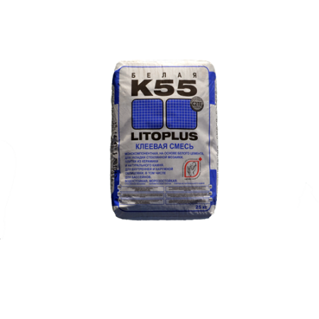 Плиточный клей LITOKOL LITOPLUS K55, 25кг