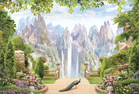 Павлиний сад в горах Art.33467