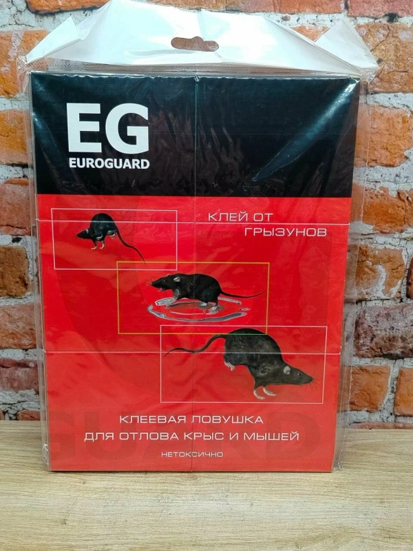 Клеевая ловушка от крыс и мышей EG