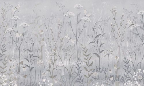 Фреска Полевые цветы-2