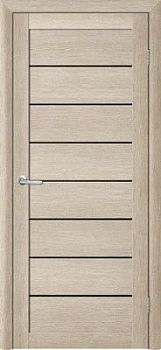 Дверь Т-1 ширина 70 см Эко Текс Стекло черное