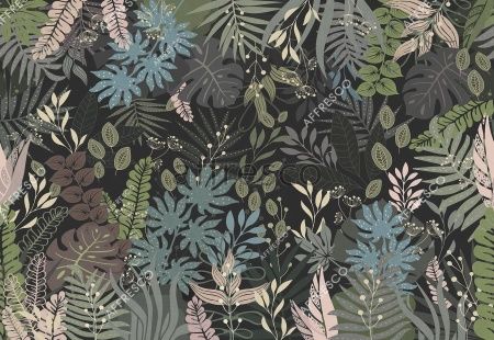 Цветочный орнамент, арт. ID139372