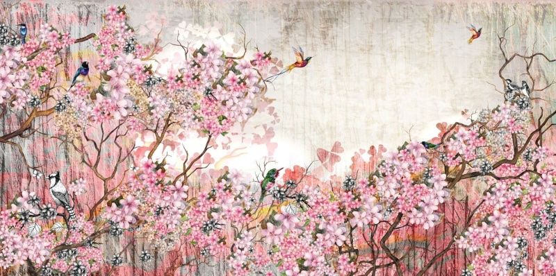 Фреска Тренды Шинуазри арт. 980036