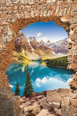 Фреска Озеро Морейн Art.33267