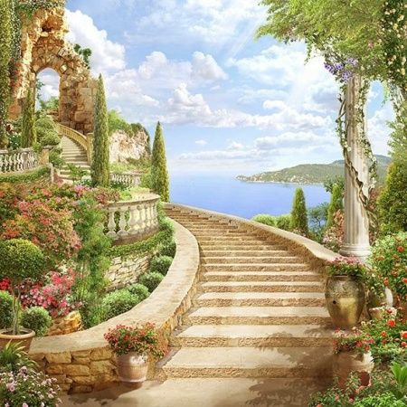 Фреска Современный Графический Дизайн 44438