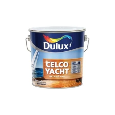 Полуматовый лак Dulux Celco Yacht 20, 2,5 л