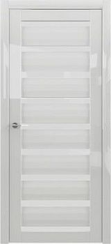 Дверь Сидней ширина 80 см Глянец Стекло белое