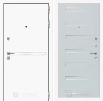 Входная дверь Лайн WHITE 14