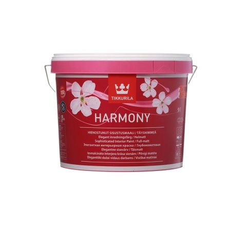 Латексная краска для интерьера Tikkurila Harmony, 2,7 л