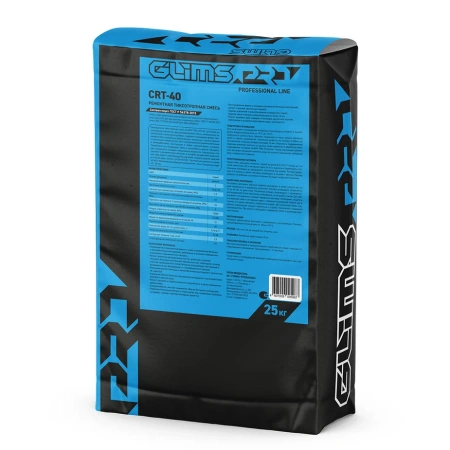 Ремсостав Glims Pro CRT-40 тиксотропный 25 кг