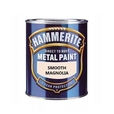 Гладкая краска по ржавчине Hammerite (Магнолия), 0,75 л