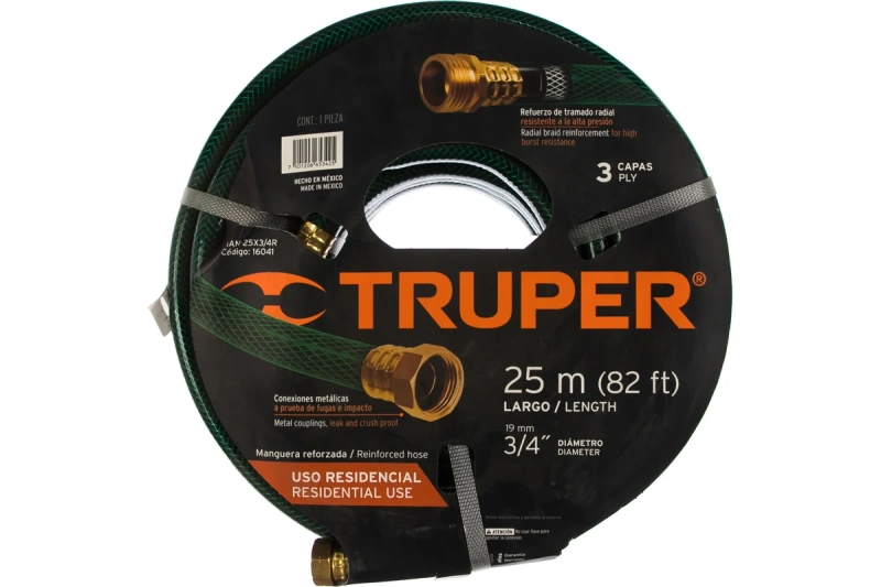 Шланг садовый 25м MAN-25X3/4R 16041