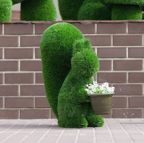 Белочка с кашпо Распродажа № 40