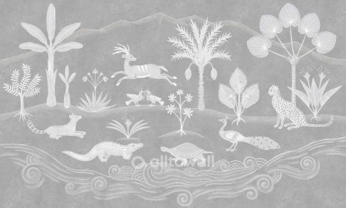 Фреска Тропический остров-2