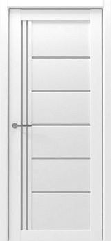 Дверь Порту ширина 80 см Винил Стекло мателюкс