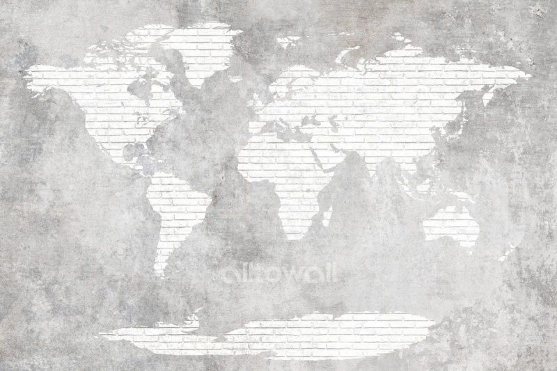 Кирпичная карта мира-2