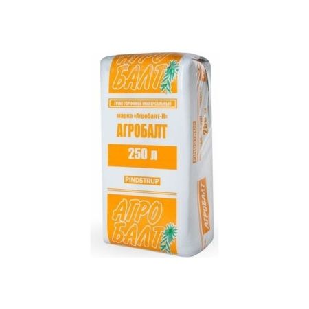 Грунт торфяной "Агробалт-Н" 250л фр. 0-20 мм.