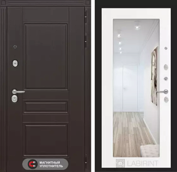 Входная дверь Мегаполис с Зеркалом 18