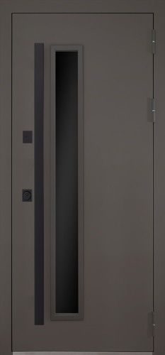 Стальная дверь «Barone» с окном АСД