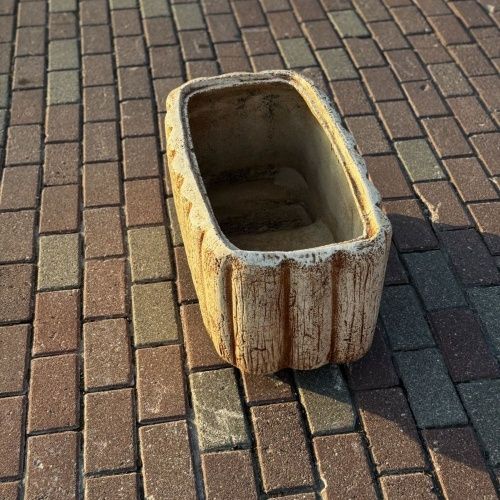 "Бревенчатое" кашпо