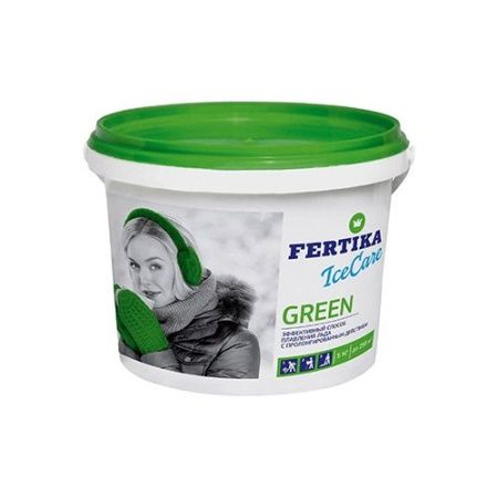 Антигололёд Фертика ICECARE GREEN, 5 кг