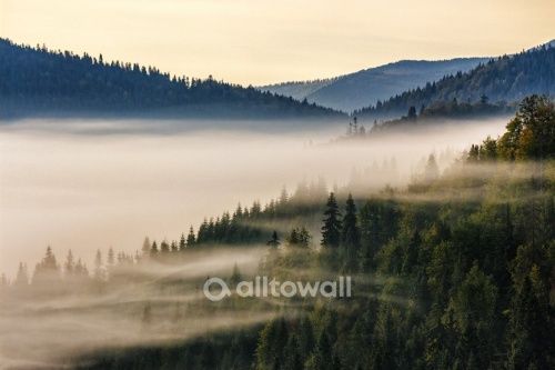 Фреска Горные туманы