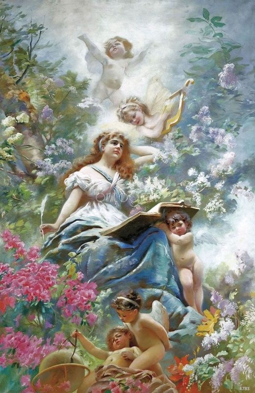 К.Е. Маковский "Весна" Art.4783