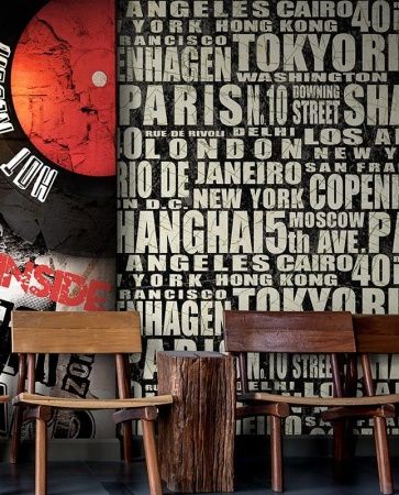 Графика Текст. Лофт. Современное искусство. ag0234