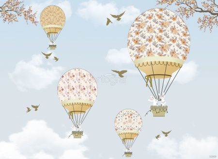 На воздушном шаре Art.32909