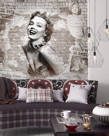 Графика Мэрилин Монро. Лофт. ag0002