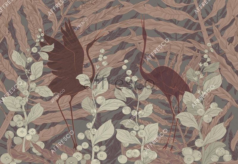 Пара журавлей, арт. ID139313