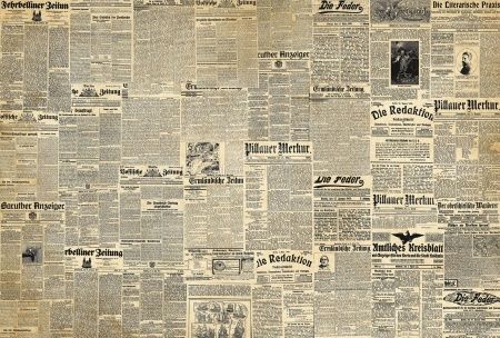 Старые газеты в сепии Art.30154